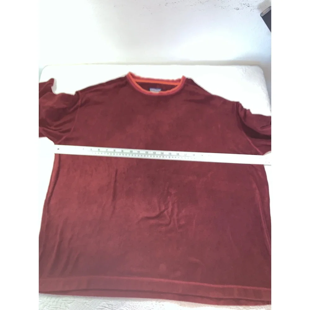 Vintage Patagonia Rhythm Fleece Crewneck Sweatshirt Mens Large Burgundy 20845
